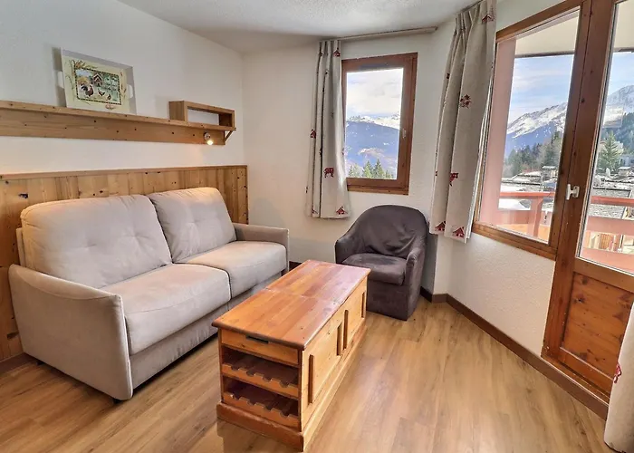 Confortable 2 Pieces Cabine, Skis Aux Pieds, Proche Commerces - Fr-1-182a-10